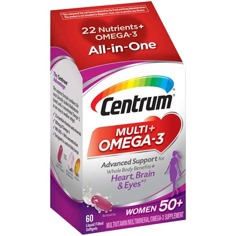 centrum multivitamin omega 3 women.